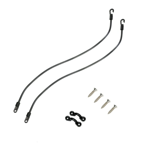 Ozark Trail Fishing Rod Bungee Tie-Downs, 2-pack, Model BT6195B