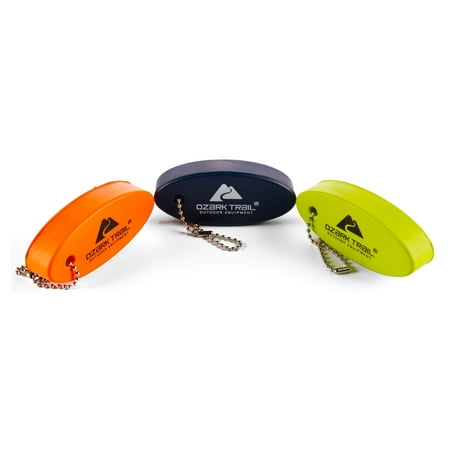 Ozark Trail Floating Foam Keychain with High-Visibility Colors and Key Ring