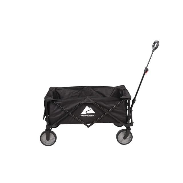 Ozark Trail Collapsible Multipurpose Camp Wagon Cart with Foldable Pull ...