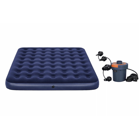 Ozark Trail Full Air Mattress with 4" High AC Electric Air Pump