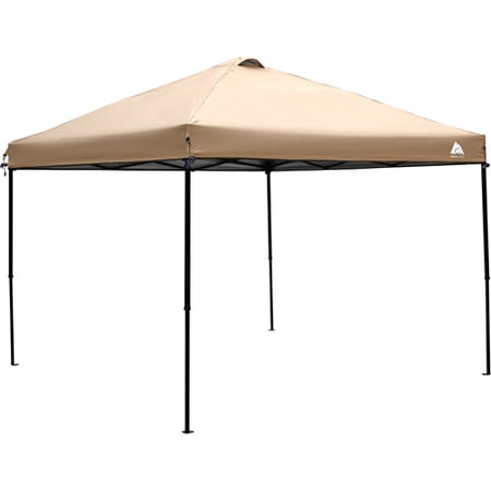 Ozark Trail 10' x 10' Instant Straight Leg Pop-up Outdoor Gazebo Shelter in Brown