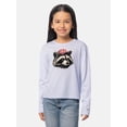 thumbnail image 1 of Ozark Trail Girl's Graphic Long Sleeve Tee, Sizes 4-18 & Plus, 1 of 7