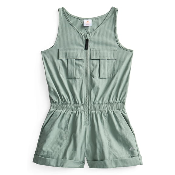 Ozark Trail Girls' Hiking Romper, Sizes 4-18 & Plus