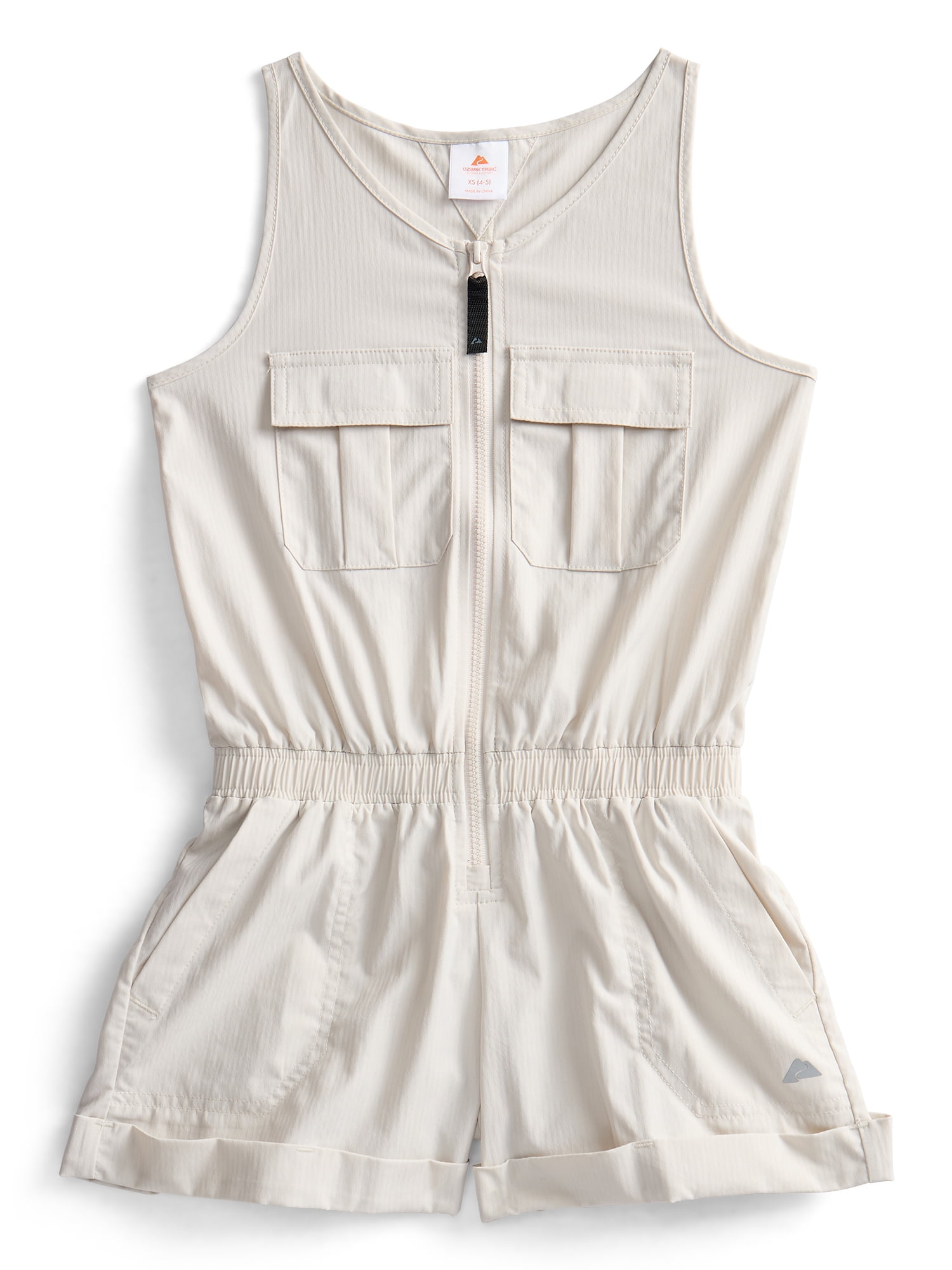 Ozark Trail Girls' Hiking Romper, Sizes 4-18 & Plus
