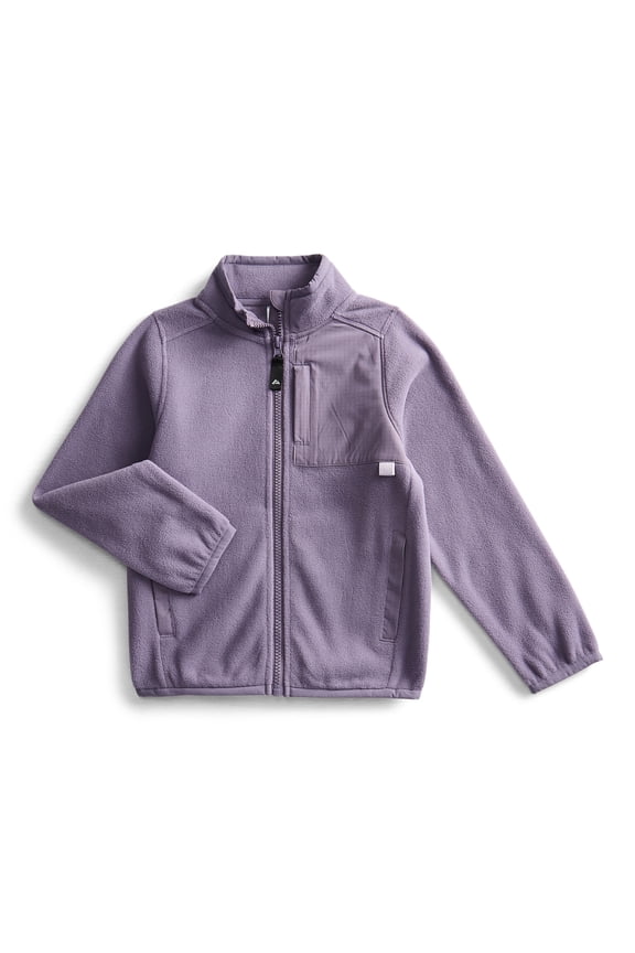 Girls Micro Fleece Jacket, Sizes 4-18 & Plus
