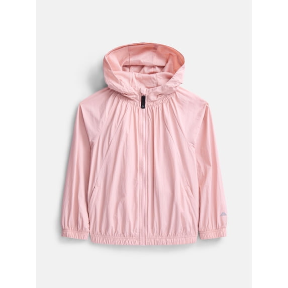 Ozark Trail Girl's Windbreaker Jacket, Size 4-18 & Plus