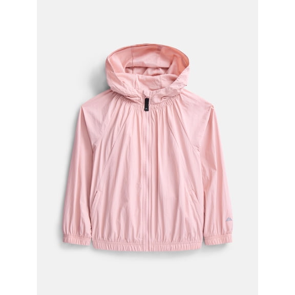 Ozark Trail Girl's Windbreaker Jacket, Size 4-18 & Plus