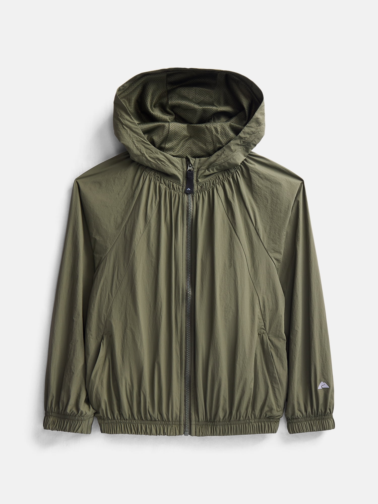 Ozark Trail Girl's Windbreaker Jacket, Size 4-18 & Plus