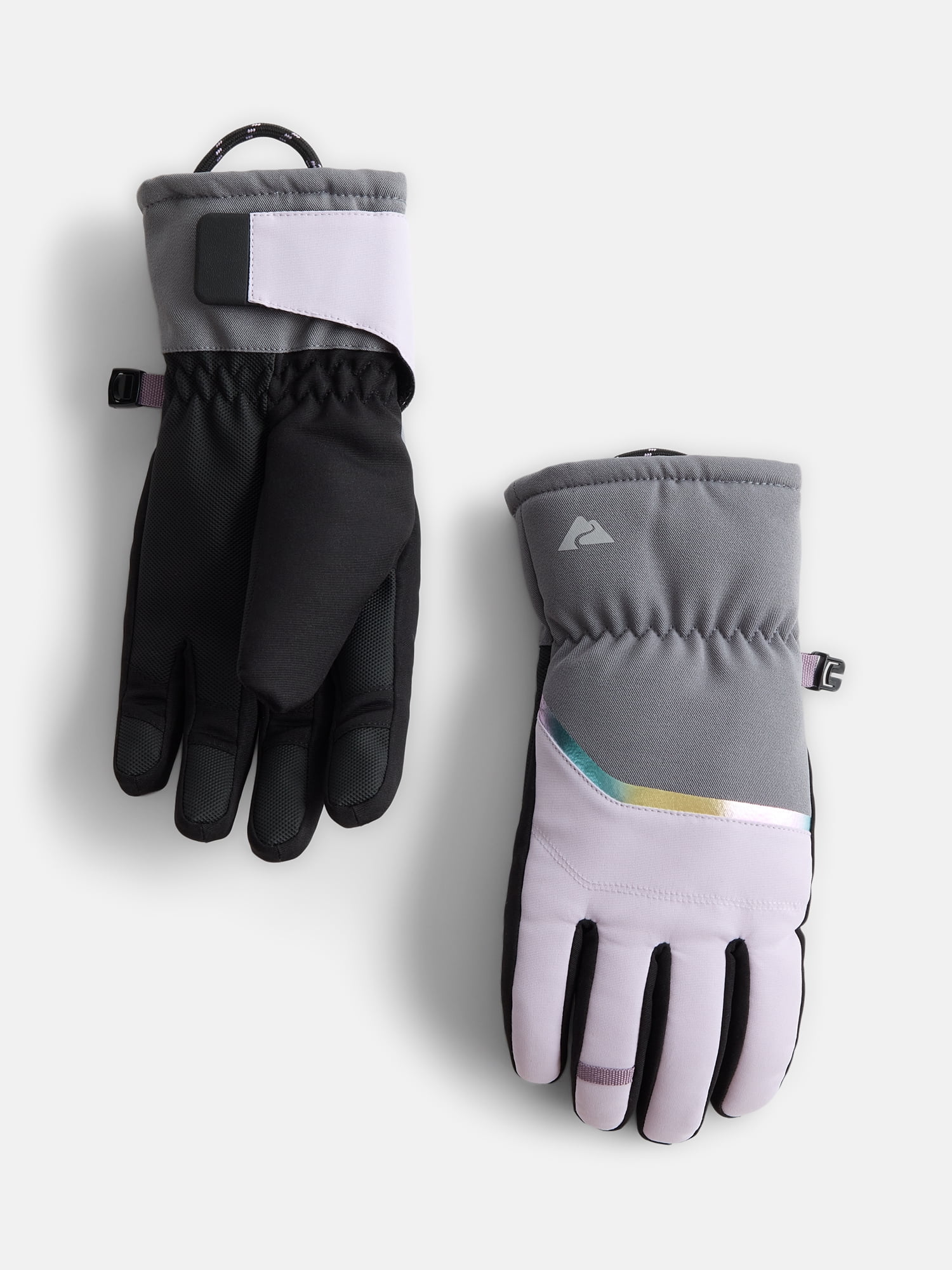 Ozark Trail Girls Hybrid Ski Gloves, Sizes S-XL