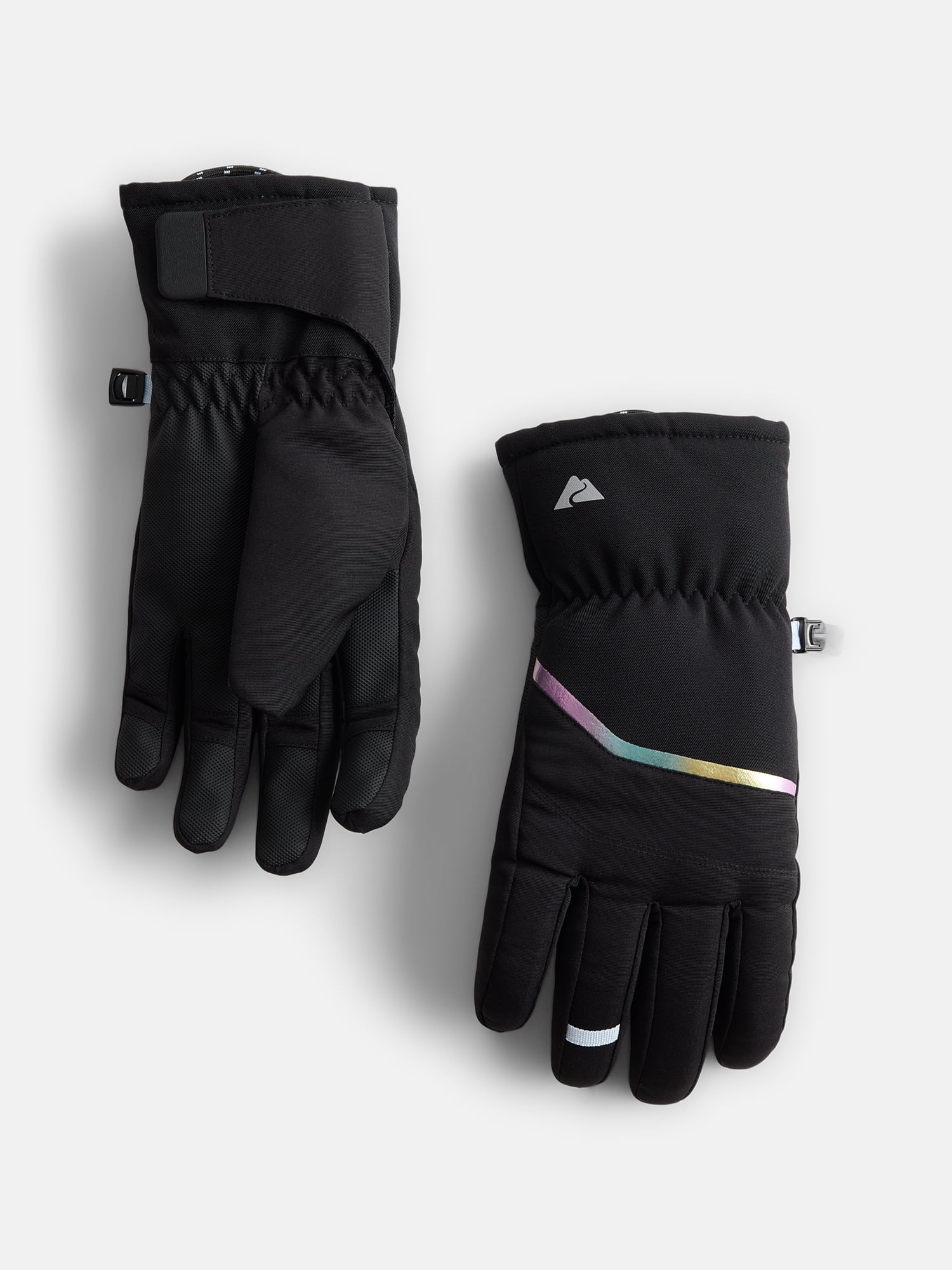 Ozark Trail Girls Hybrid Ski Gloves, Sizes S-XL