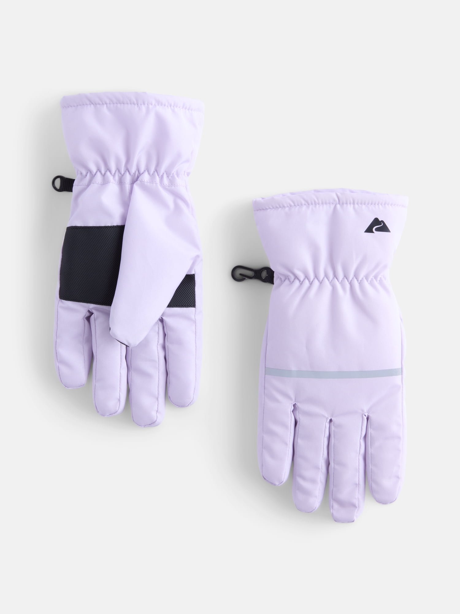 Ozark Trail Girls Outdoor Snow Ski Gloves, Sizes S-XL