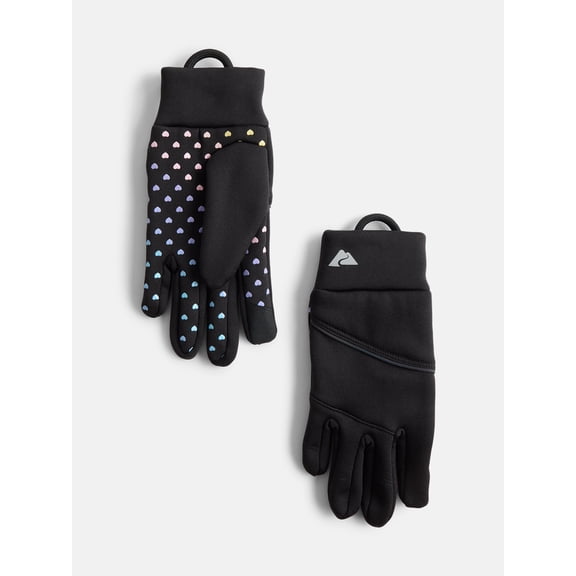 Ozark Trail Girls Performance Ski Gloves, Sizes S-XL