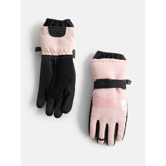Ozark Trail Girls Technical Ski Gloves, Sizes S-XL