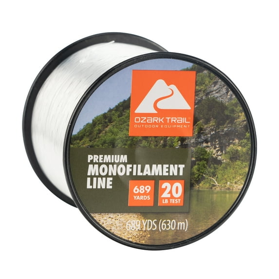 Ozark Trail HD Monofilament Fishing Line - 20lb, 689 Yards