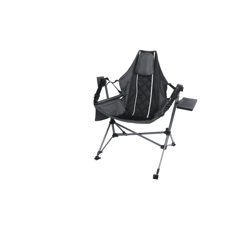 Free Shipping! Ozark Trail Hammock Chair with Table Black