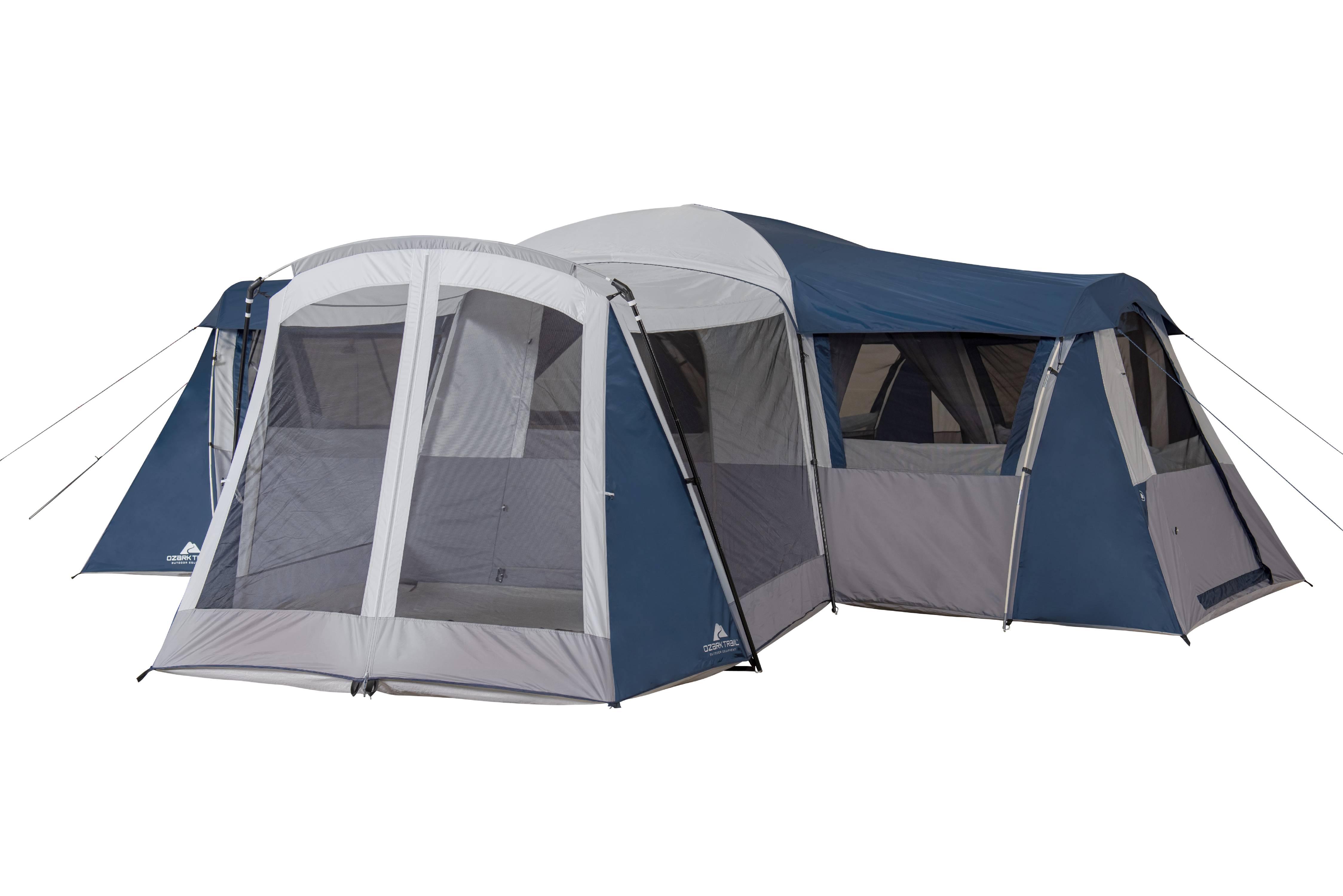 Ozark Trail Hazel Creek 20-Person Star Tent, with Screen Room - image 1 of 16