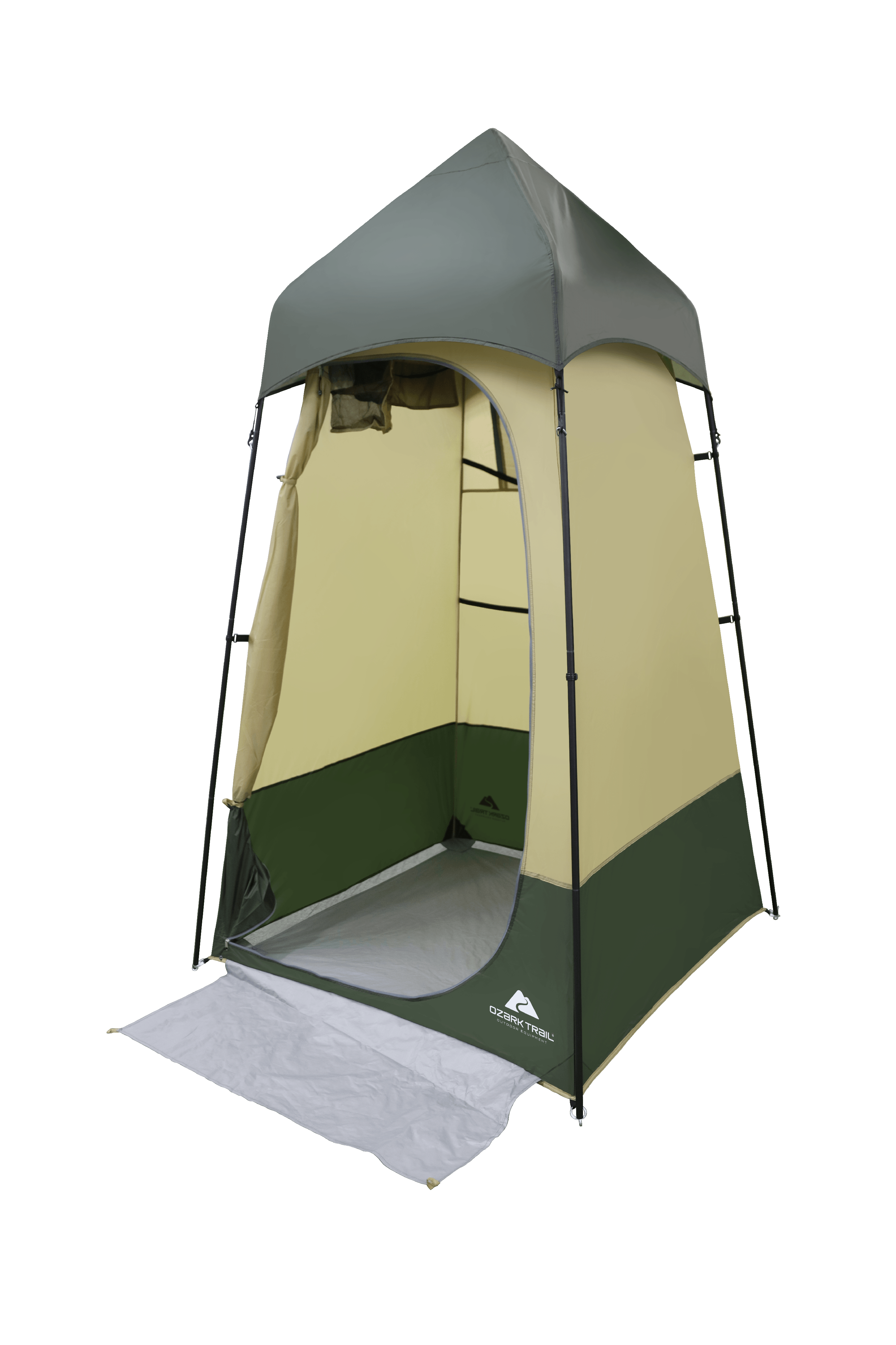 Ozark Trail Hazel Creek Lighted Privacy Tent One Room, Green - image 1 of 10