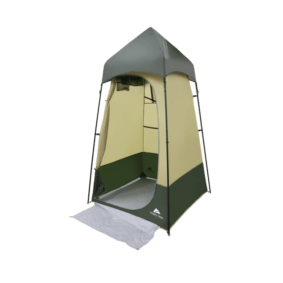 Ozark Trail Hazel Creek Lighted Privacy Tent One Room, Green