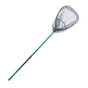 Ozark Trail Telescoping Heavy Duty Landing Net, 96 in Extendable Handle Fish Net with PVC Coated Mesh for Freshwater and Saltwater Use