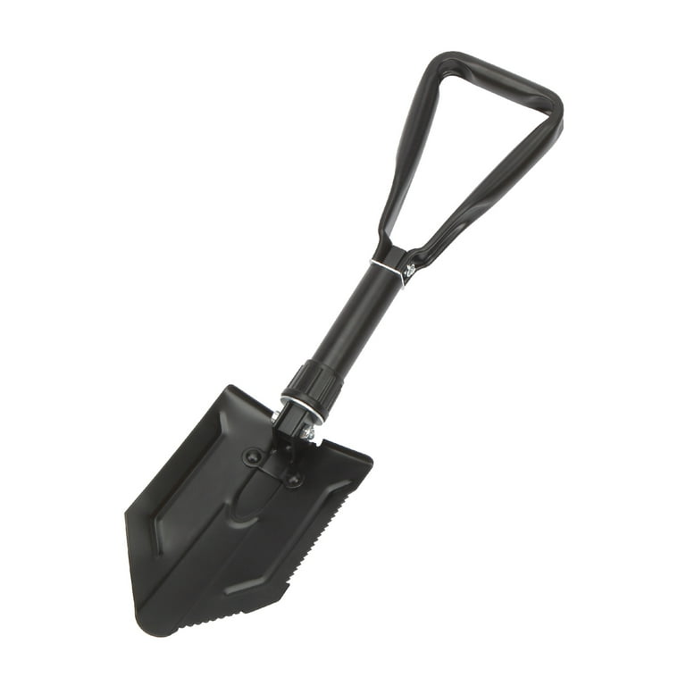 Ozark Trail Heavy Duty Steel Folding Shovel Black inch