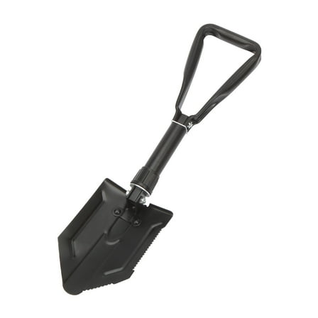 Ozark Trail Heavy Duty Steel Folding Shovel, Black, Model 4803