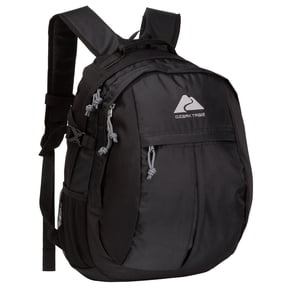 Ozark Trail 25L Adult/Teen Hiking Backpack, 100% Polyester, Black