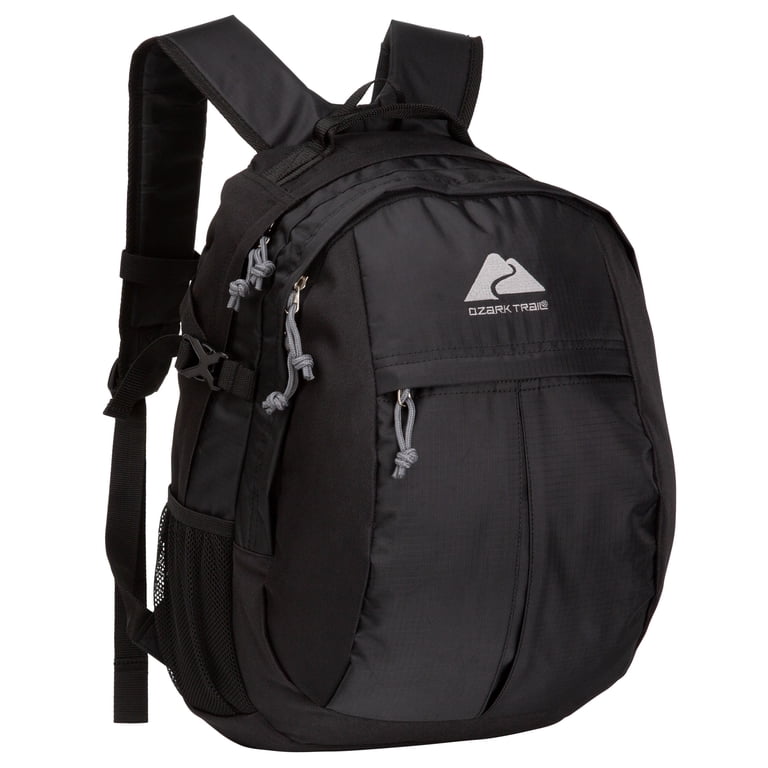 25-26MAC ALLISTER 10 番3rd Mサイズauthentic Ozark Trail Hiker Backpack 25 Liter, Black, Polyester, Unisex