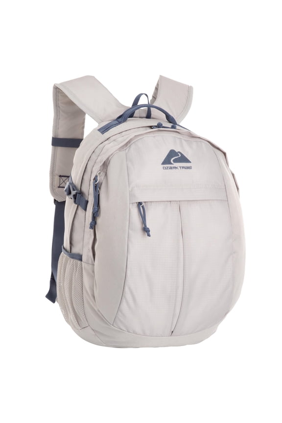 25L Adult Polyester Hiking Backpack, Gray