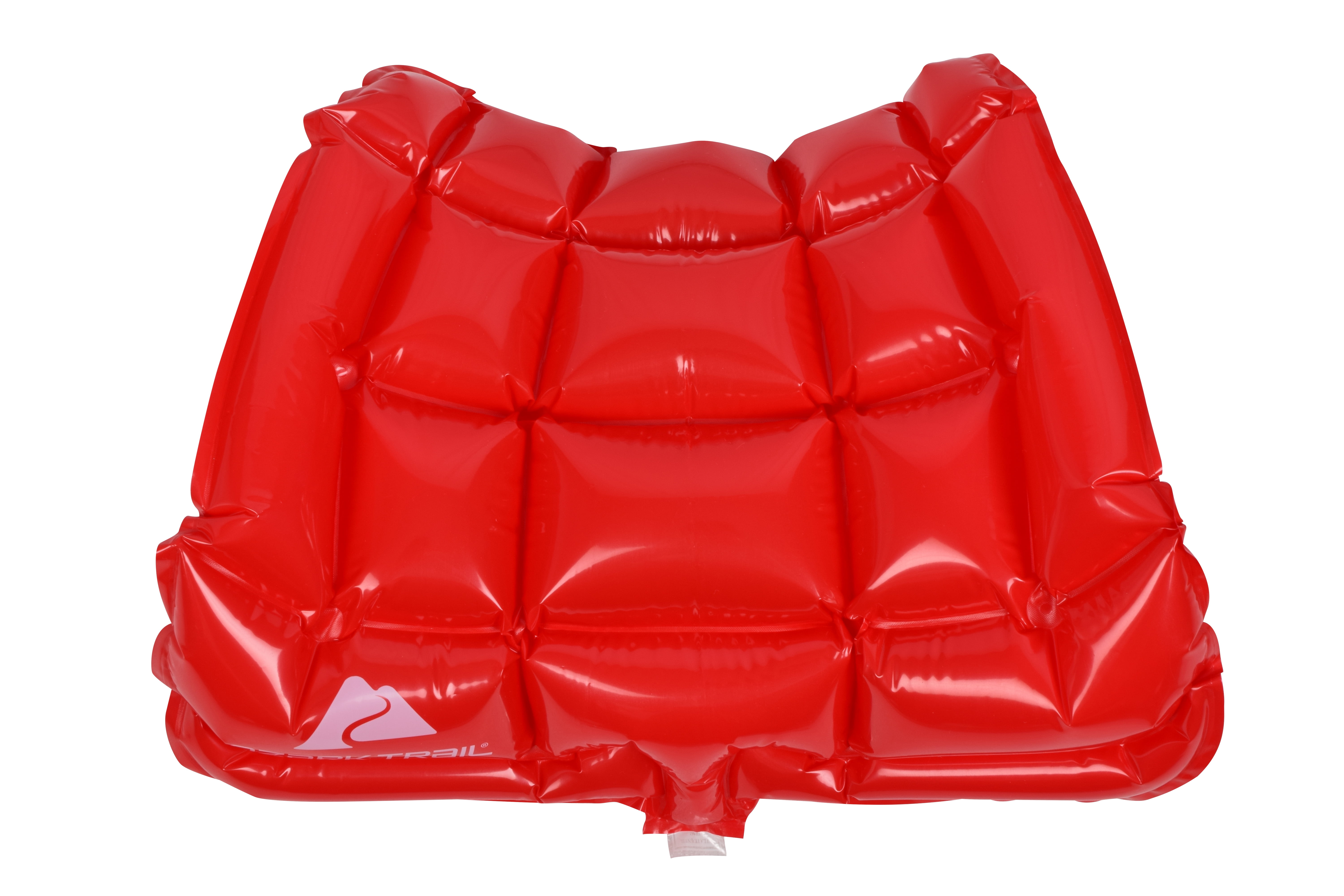 Ozark Trail Inflatable Stadium Seat and Camping Cushion, Red