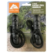 Ozark Trail Kayak Toggle Carry Handles, Black, 2 Pack