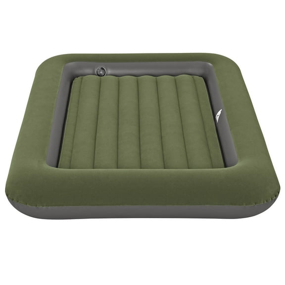 Ozark Trail Kids Air Mattress, Indoor/Outdoor Air Bed, Blow up Mattress Without Pump