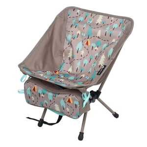 Silla de campamento para niños con bolsa de transporte Ozark Trail, estampado forestal