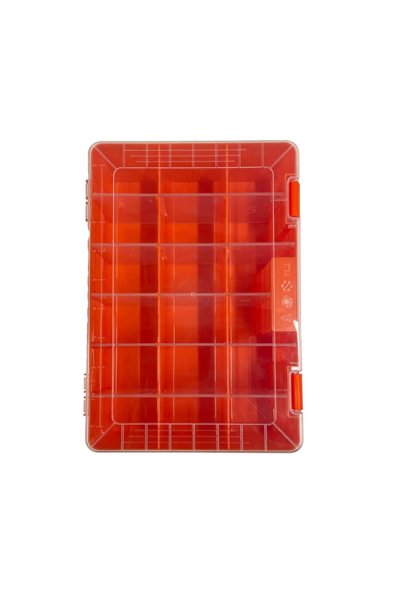 Large 3600 Tackle Box, Blaze Orange