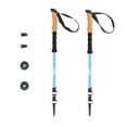 thumbnail interactive-video image 1 of Ozark Trail Lightweight Carbon Fiber Adjustable Quick Lock Trekking Poles with Cork Grip - 2 Pack, 1 of 13