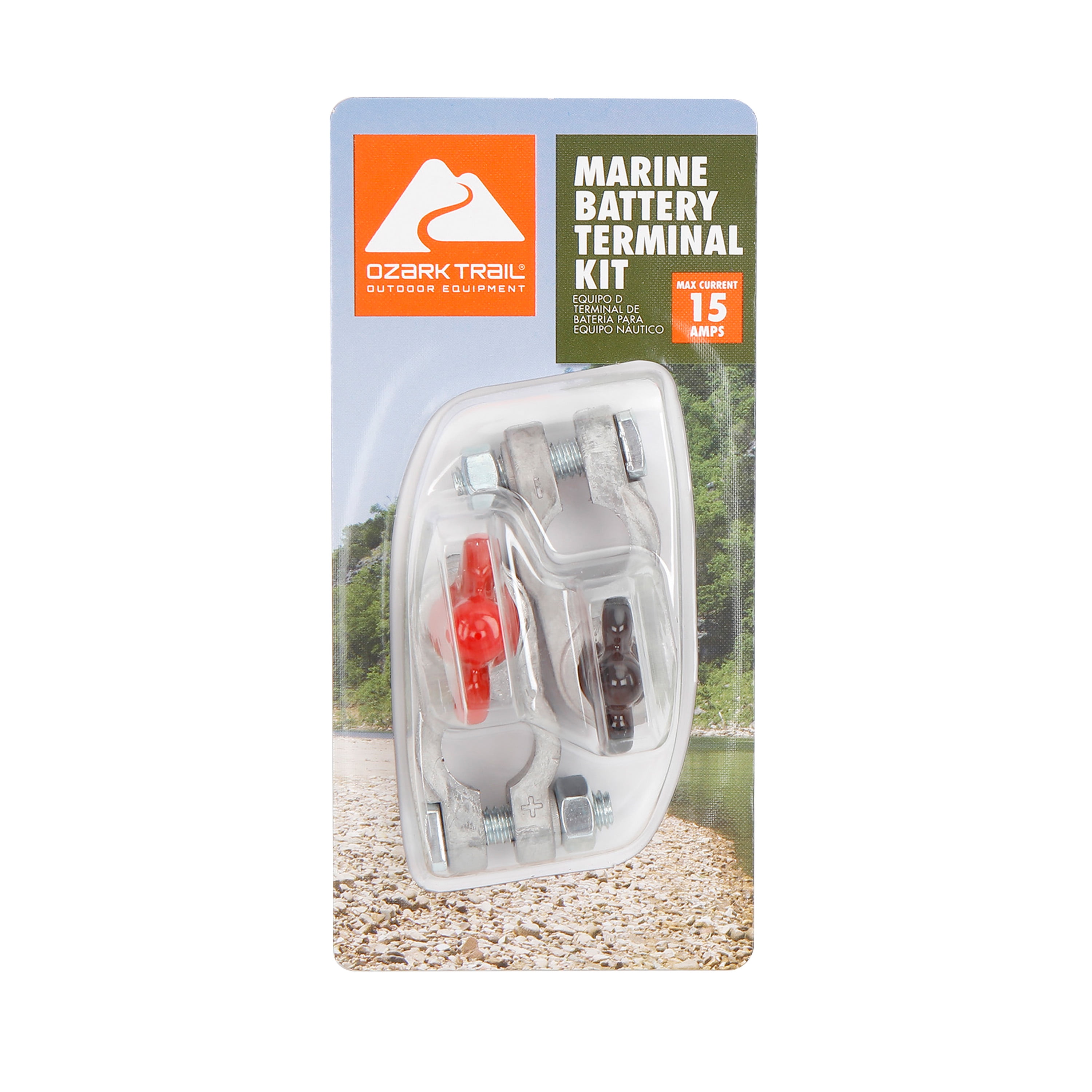 Ozark Trail Marine Battery Terminal Kit, Boating Accessory, Model