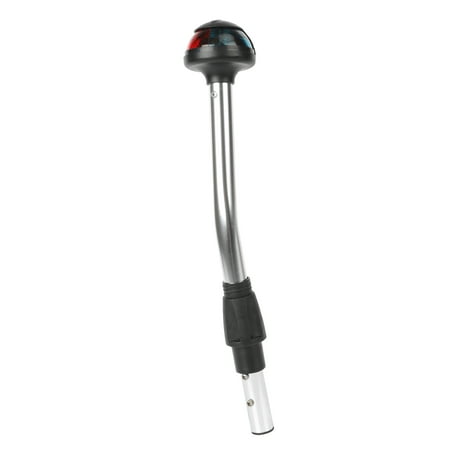 Ozark Trail Marine Red and Green Bi-Color Boat Pole Light, 2 Pin, Model BT6242L