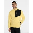 thumbnail image 1 of Ozark Trail Men's and Big Men's Quarter Zip Grid Fleece Jacket, Sizes S-3XL, 1 of 5