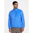 thumbnail image 1 of Ozark Trail Men's and Big Men's Quarter Zip Grid Fleece Jacket, Sizes S-3XL, 1 of 5