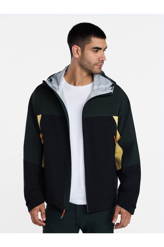 Men's and Big Men's Seal Seamed Rain Jacket, Sizes S-3XL