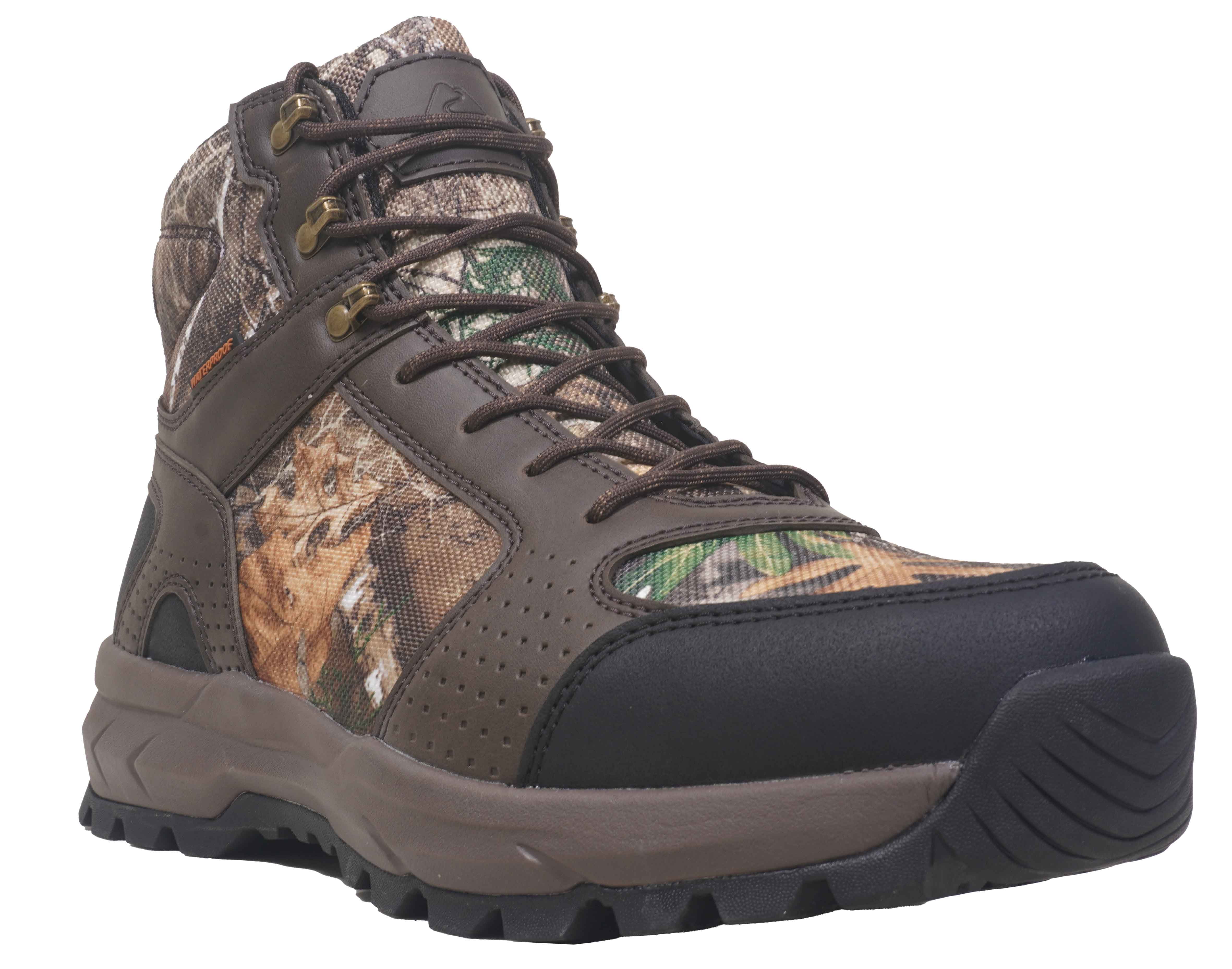 Ozark Trail Men's 8-Inch Real Tree Hunting Boots