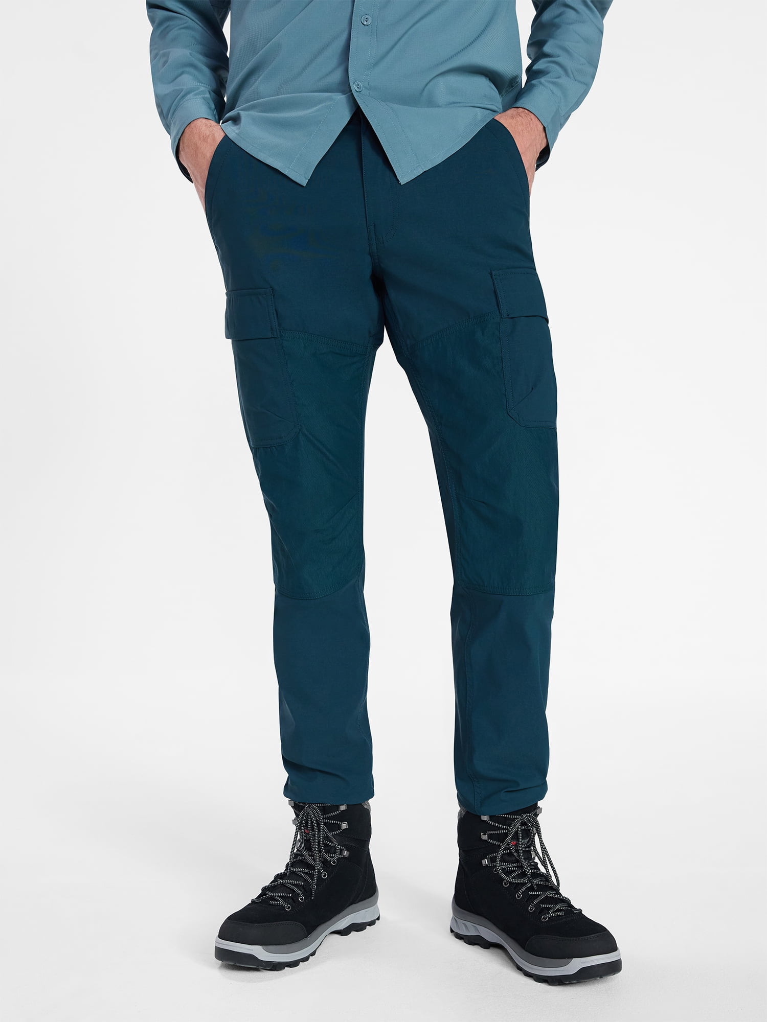 Ozark Trail Men's and Big Men's Cargo Pants, Sizes 30-46