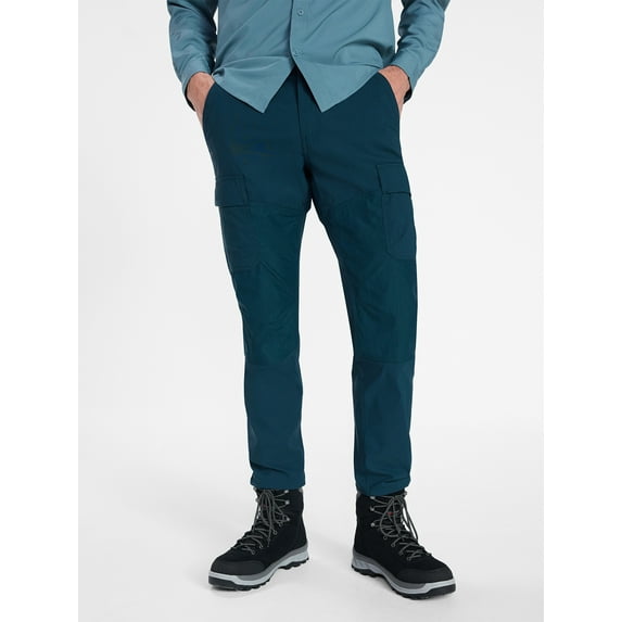 Ozark Trail Men's and Big Men's Cargo Pants, Sizes 30-46