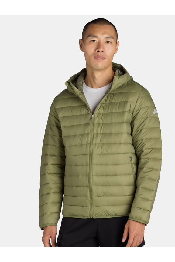 Men's & Big Men’s Hooded Puffer Jacket, Sizes S-3XL