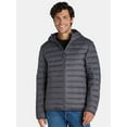 thumbnail image 1 of Ozark Trail Men's & Big Men’s Hooded Puffer Jacket, Sizes S-3XL, 1 of 5