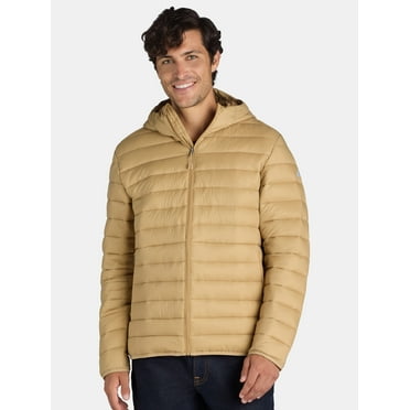 Ozark Trail Men's & Big Men’s Hooded Puffer Jacket, Sizes S-3XL