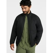 OZARK TRAIL Men's and Big Men's Light Insulated Nylon Zip Jacket, Sizes S-3XL