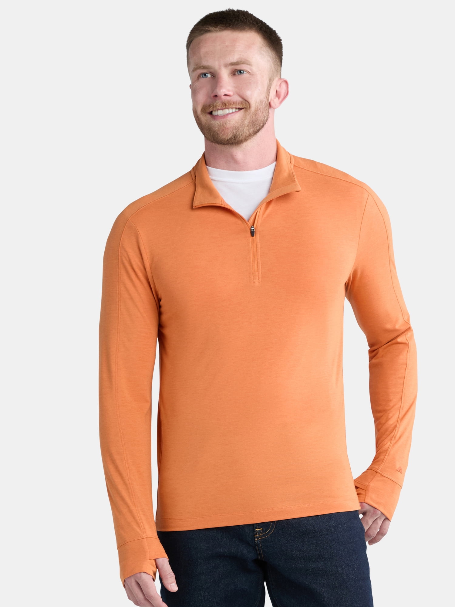 Men's Merino Wool 1/4 Zip Pullover — Midweight
