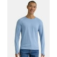thumbnail image 1 of Ozark Trail Men's & Big Men's Merino Wool Blend Long Sleeve Tee with UPF50+, Sizes S-3XL, 1 of 5