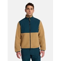 Ozark Trail Men's Mix Media Fleece Jacket only .43: eDeal Info