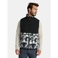 thumbnail image 1 of Ozark Trail Men's and Big Men's Mix Media Fleece Vest, Sizes S-3XL, 1 of 6